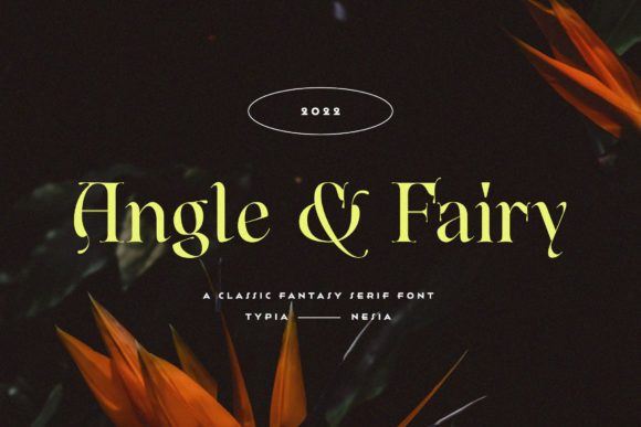 Angle Fairy: A Delightful Serif Typeface for Creative Branding