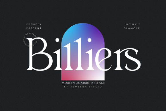 Billiers Font: A Professional Typeface for Building Brand Trust