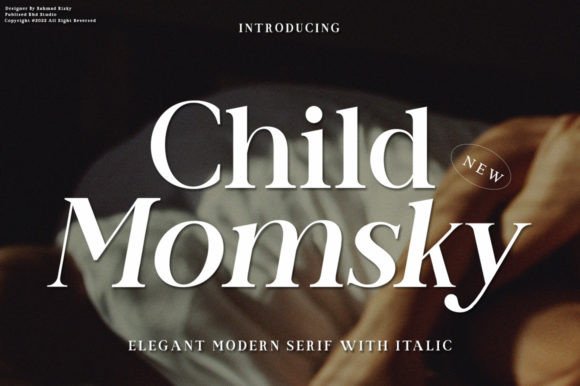 Child Momsky: A Typeface That Elevates Web Design with Elegance