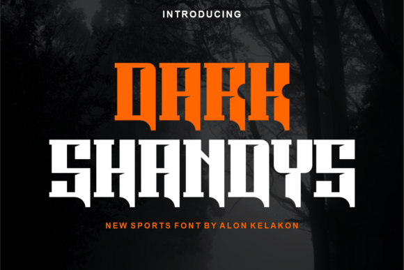 Dark Shandys: A Serif Typeface That Brings Character to Branding Projects