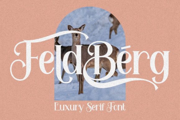 Feldberg Font: A Luxury Serif for Stronger Campaign Messaging