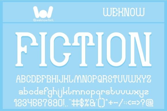 Fiction: A Serif Typeface for Timeless Editorial Design