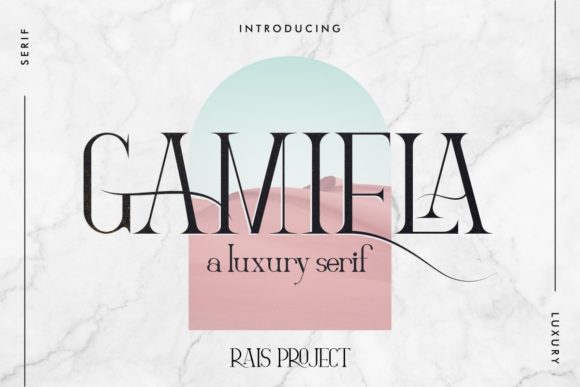 Gamiela: A Luxurious Typeface for Editorial Elegance