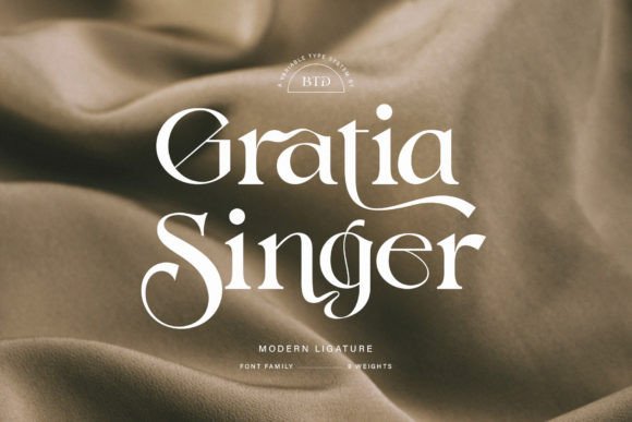 Gratia Singer: A Serif Font That Elevates Your Brand