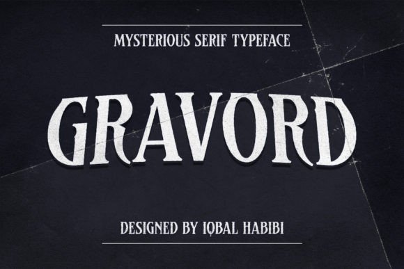 Gravord Typeface: A Bold Statement for Web Design