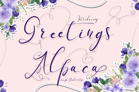 Greetings Alpaca: A Graceful Typeface for Editorial Design