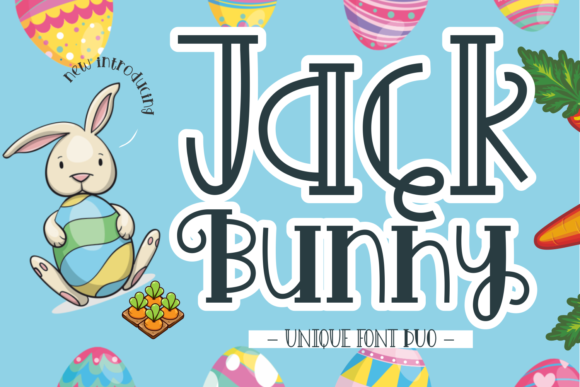 Jack Bunny Font: A Playful Serif for Creative Craft Projects