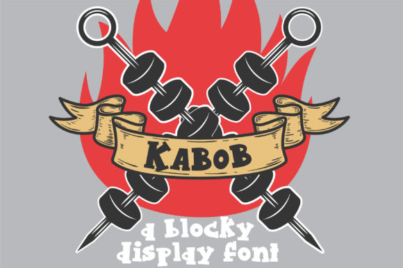 Kabob Font Review: A Playful Serif for Bold Campaign Headlines