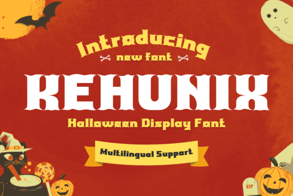Kehunix Font Review: A Halloween Serif with Personality