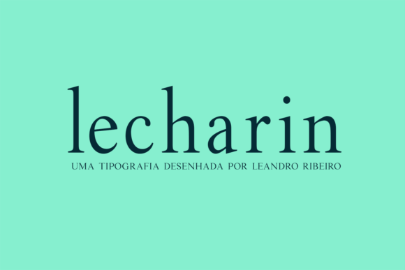 Lecharin: A Serene Serif Typeface for Editorial Design