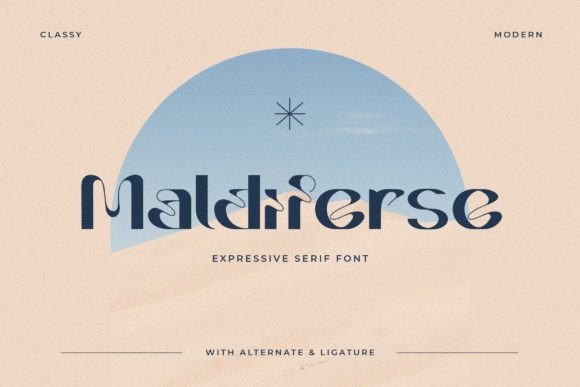 Maldiferse: A Serif Font That Elevates Your Brand’s Visual Story