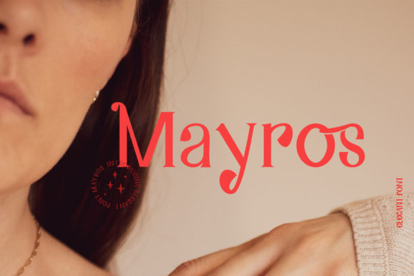 Mayros Typeface: Elevating Brand Content with Modern Serif Style
