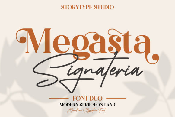 Megasta Signateria: A Versatile Typeface for Chic Branding Projects