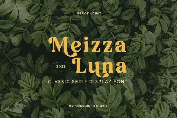 Meizzaluna Font: A Stylish Serif for Building Brand Trust
