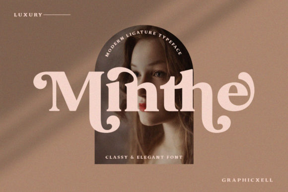 Minthe: A Stylish Typeface for Modern Publishing