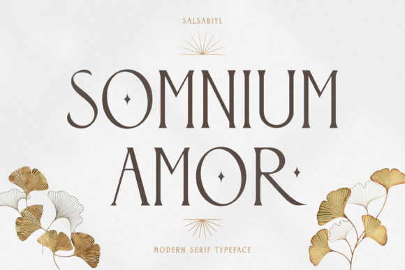 Somnium Amor: The Serif Font That Makes Your Campaign Stand Out