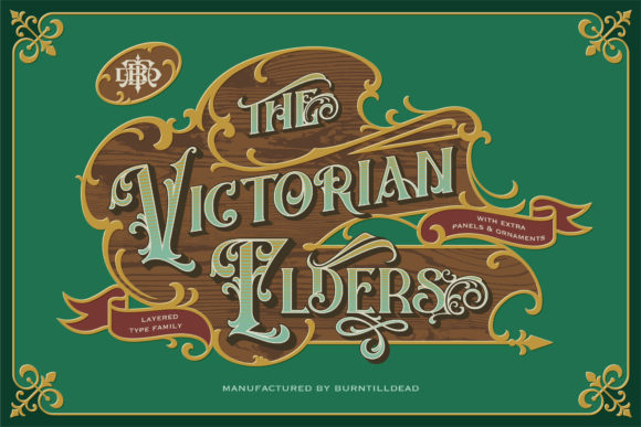 The Victorian Elders Font: A Timeless Typeface for Craft Creators