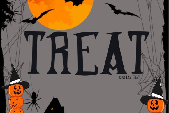 Treat Font: A Spooky Serif for Stronger Campaigns