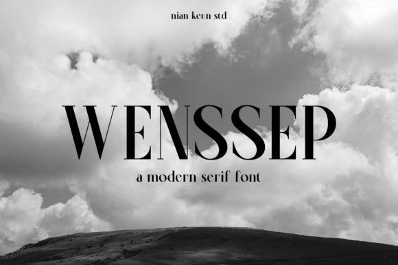 Wenssep Font: A Designer’s Choice for Luxury and Clarity