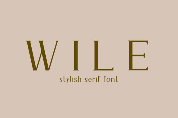 Wile Typeface: A Bold Addition to Your Web Design Toolkit